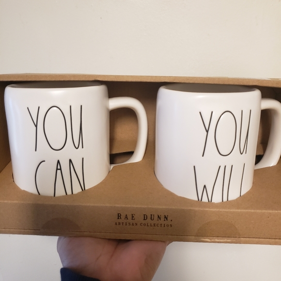 Rae Dunn Accessories - NEW Rae Dunn set of TWO coffee mugs